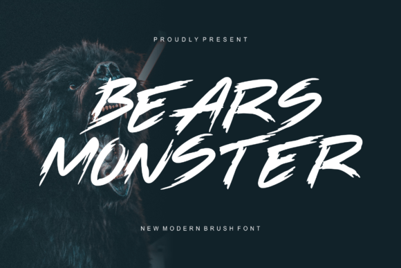 Bears Monster: A Bold Display Font for Small Business Branding