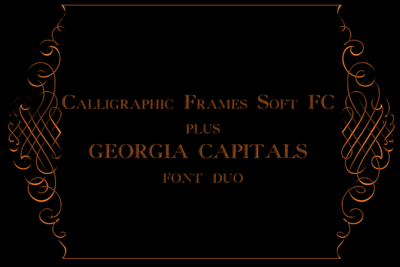 Calligraphic Frames Plus Cyra Duo: Editorial Elegance