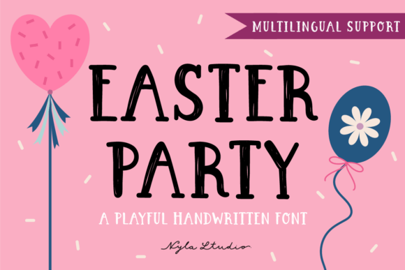 Easter Party Brings Festive Charm to Editorial Design and Blog Typography