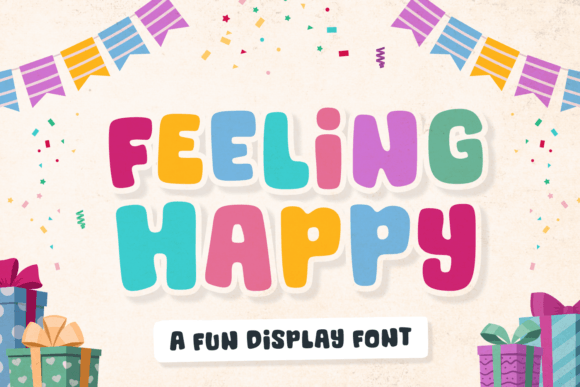 Feeling Happy Font: A Handwritten Typeface for Joyful Branding