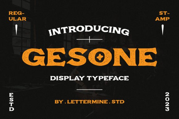 Gesone Font Review: Vintage Charm for Your Brand