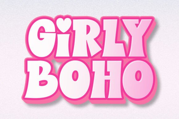 Girly Boho: A Playful Font That Brought My Branding Project to Life
