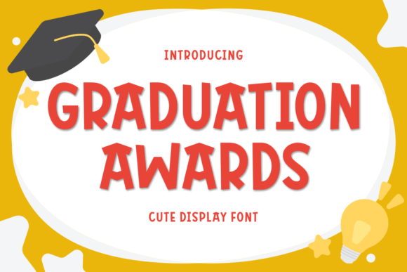 Graduation Awards: A Display Font for Campaign Content