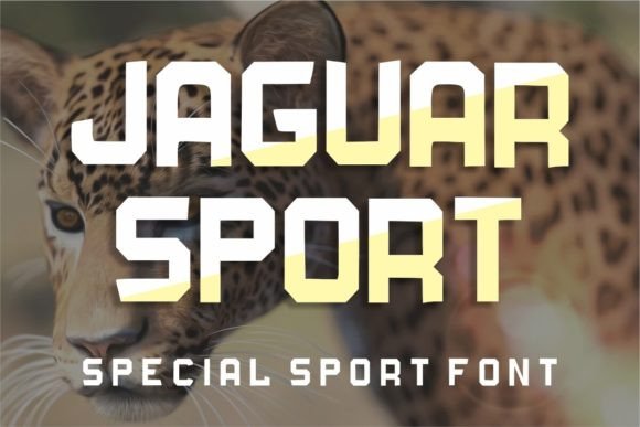 Jaguar Sport Font: A Bold Typeface for Editorial Impact