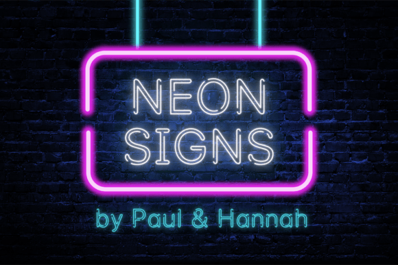 Neon Signs Font: A Display Typeface for High-Impact Campaigns