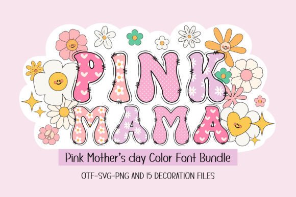 Pink Mama Font: A Playful Display Typeface for Web Design