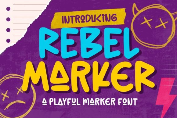 Rebel Marker Font Review: A Bold Display Typeface for Campaign Design