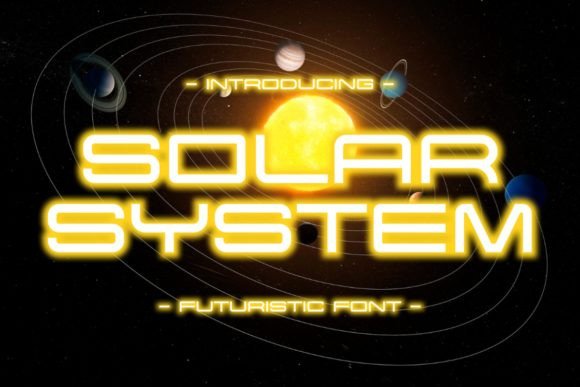 Solar System: A Designer’s Take on This Display Font