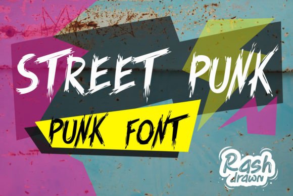 Street Punk: A Bold Display Font for Small Business Branding