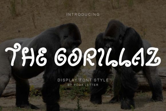 The Gorillaz Font: A Playful Display Typeface for Digital Design