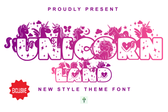 Unicorn Land: A Display Font That Brings Magic to Branding