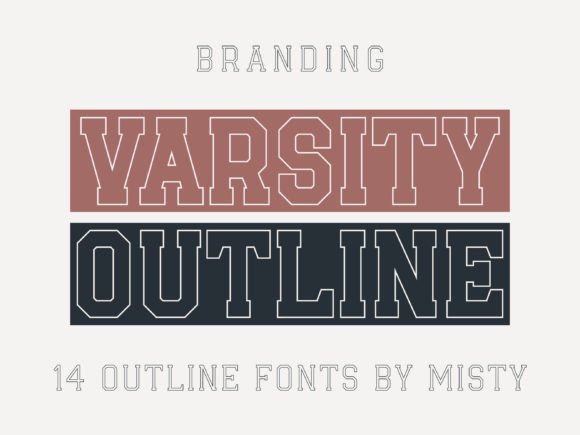 Varsity Outline: A Display Font Built for Bold Campaigns