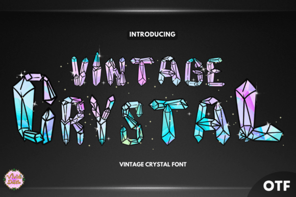 Vintage Crystal: A Refined Handwritten Font for Editorial Design