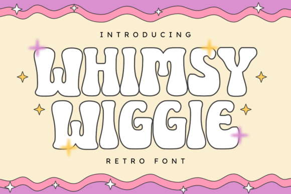 Whimsy Wiggle Font: A Designer’s Take on Vintage 70s Charm for Branding Projects