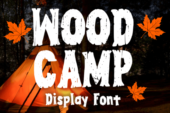 Wood Camp: A Tactile Display Font for Web Creators